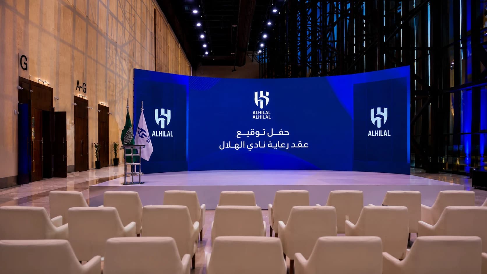 Al Hilal Sponsorship Contract Signing Ceremony